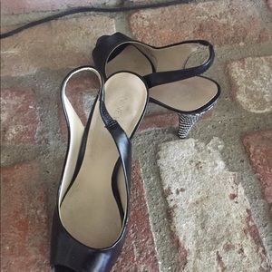 Black Peep Toe